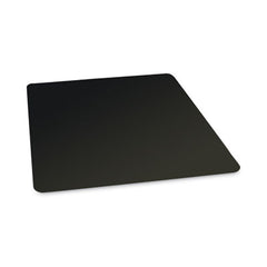 ES Robbins® Floor+Mate®, For Hard Floor to Medium Pile Carpet up to 0.75", 36 x 48, Black