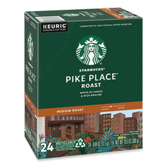Starbucks® Pike Place Coffee K-Cups®, 24/Box, 4 Box/Carton