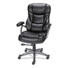 Alera® Birns Series High-Back Task Chair, Supports Up to 250 lb, 18.11" to 22.05" Seat Height, Black Seat/Back, Chrome Base Office Chairs - Office Ready