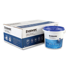 Everwipe™ Chem-Ready® Dry Wipes, 5 x 2.16, White, 180/Roll, 6 Rolls/Carton