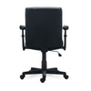 Alera® Harthope Leather Task Chair, Supports Up to 275 lb, Black Seat/Back, Black Base Chairs/Stools-Office Chairs - Office Ready