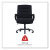 Alera® Kësson Series Big & Tall Office Chair, Supports Up to 450 lb, 21.5" to 25.4" Seat Height, Black Chairs/Stools-Big & Tall Office Chairs - Office Ready