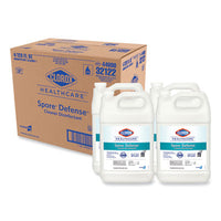 Clorox Healthcare® Spore Defense™, Closed System, 1 gal Bottle, 4/Carton Disinfectants/Cleaners - Office Ready