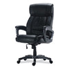 Alera® Egino Big and Tall Chair, Supports Up to 400 lb, Black Seat/Back, Black Base Big & Tall Office Chairs - Office Ready