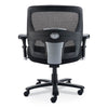 Alera® Faseny Series Big and Tall Manager Chair, Supports Up to 400 lbs, 17.48" to 21.73" Seat Height, Black Seat/Back/Base Big & Tall Office Chairs - Office Ready