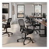 Alera® Linhope Chair, Supports Up to 275 lb, Black Seat/Back, Black Base Office Chairs - Office Ready