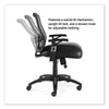 Alera® Linhope Chair, Supports Up to 275 lb, Black Seat/Back, Black Base Office Chairs - Office Ready