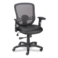 Alera® Linhope Chair, Supports Up to 275 lb, Black Seat/Back, Black Base Office Chairs - Office Ready