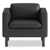 HON® Parkwyn Series Club Chair, 33" x 26.75" x 29", Black Seat/Back, Black Base Chairs/Stools-Guest & Reception Chairs - Office Ready