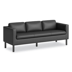 HON® Parkwyn Series Sofa, 77w x 26.75d x 29h, Black