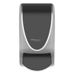 QuickView™ Transparent Manual Dispenser, 1 L, 4.92 x 4.5 x 9.25, Black/Chrome, 15/Carton