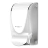 QuickView™ Transparent Manual Dispenser, 1 L, 4.92 x 4.6 x 9.25, White, 15/Carton Foam Soap Dispensers, Manual - Office Ready