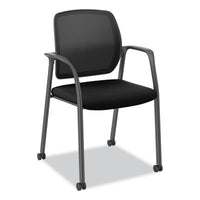 HON® Nucleus® Series Recharge Guest Chair, Supports Up to 300 lb, 17.62