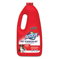 RESOLVE® Pet Specialist™ Stain & Odor Remover, Citrus, 60 oz Refill Pour Bottle, 4/Carton