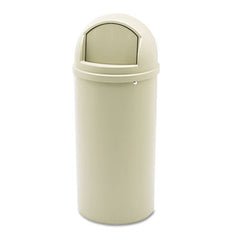 Rubbermaid® Commercial Marshal® Classic Container, 15 gal, Plastic, Beige
