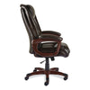 Alera® Darnick Series Manager Chair, Supports Up to 275 lbs, 17.13" to 20.12" Seat Height, Brown Seat/Back, Brown Base Chairs/Stools-Office Chairs - Office Ready