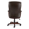 Alera® Darnick Series Manager Chair, Supports Up to 275 lbs, 17.13" to 20.12" Seat Height, Brown Seat/Back, Brown Base Chairs/Stools-Office Chairs - Office Ready