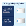 Tork® Elevation® Bath Tissue Mini-Jumbo Roll Twin Dispenser, 17 x 5.69 x 10.13, Black Mini-Jumbo Roll, Twin Toilet Paper Dispensers - Office Ready