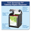 Tork?« Xpressnap Fit?« Napkin Dispenser, Tabletop, 4.4 x 5.6 x 6.7, Black Napkin Dispensers - Office Ready