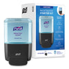 PURELL® HEALTHY SOAP™ Gentle & Free Foam ES4 Starter Kit, 1,200 mL, Graphite Soap Dispensers-Foam, Manual - Office Ready