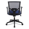 Workspace by Alera® Mesh Back Fabric Task Chair, Supports Up to 275 lb, 17.32" to 21.1" Seat Height, Navy Seat, Navy Back Chairs/Stools-Office Chairs - Office Ready