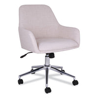 Alera® Workspace by Alera® Mid-Century Task Chair, Supports Up to 275 lb, 18.9