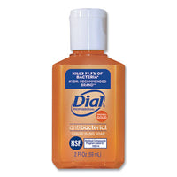 Dial® Professional Gold Antibacterial Liquid Hand Soap, Floral, 2 oz, 144/Carton Personal Soaps-Liquid, Antimicrobial - Office Ready