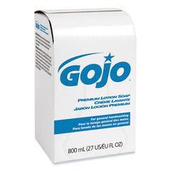 GOJO® 800-ml Bag-in-Box Refills, Waterfall, 800 mL Bag-in-Box Refill, 12/Carton