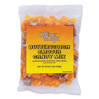 Office Snax® Candy Assortments, Butterscotch Smooth Candy Mix, 1 lb Bag Food-Candy - Office Ready