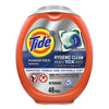 Tide® Hygienic Clean Heavy 10x Duty Power Pods, Original Scent, 81 oz Tub, 48 Pods/Tub, 4 Tubs/Carton Laundry Detergents - Office Ready