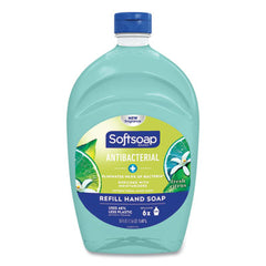 Softsoap® Antibacterial Liquid Hand Soap Refills, Fresh, Green, 50 oz