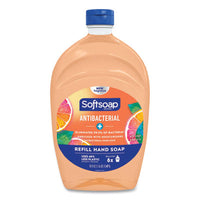 Softsoap?« Antibacterial Liquid Hand Soap Refills, Fresh, Orange, 50 oz Liquid Soap, Antibacterial - Office Ready