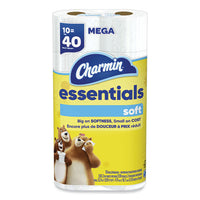 Charmin?« Essentials Soft?äó Bathroom Tissue, Septic Safe, 2-Ply, White, 330 Sheets/Roll, 30 Rolls/Carton Regular Roll Bath Tissues - Office Ready