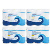 Boardwalk® Disinfecting Wipes, 7 x 8, Lemon Scent, 75/Canister, 12 Canisters/Carton Cleaner/Detergent Wet Wipes - Office Ready