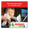 Huggies® Natural Care® Sensitive Baby Wipes, 1-Ply, 3.88 x 6.6, Unscented, White, 56/Pack, 8 Packs/Carton Hand/Body Wet Wipes - Office Ready
