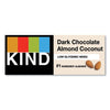 KIND Fruit and Nut Bars, Dark Chocolate Almond and Coconut, 1.4 oz Bar, 12/Box Nutrition Bars - Office Ready