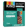 KIND Nuts and Spices Bar, Dark Chocolate Almond Mint, 1.4 oz Bar, 12/Box Nutrition Bars - Office Ready