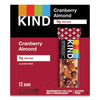 KIND Plus Nutrition Boost Bars, Cranberry Almond and Antioxidants, 1.4 oz, 12/Box Nutrition Bars - Office Ready