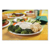 Boardwalk® Bagasse PFAS-Free Dinnerware, Plate, 10" dia, White, 500/Carton Plates, Bagasse - Office Ready