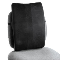 Safco® Remedease® Full Height Backrest, 14 x 3 x 19.5, Black Back Supports-Seat Cushions & Backrests - Office Ready