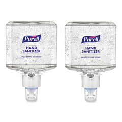 PURELL® Advanced Hand Sanitizer Gel Refill, 1,200 mL, Clean Scent, For ES6 Dispensers, 2/Carton