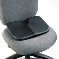 SoftSpot® Seat Cushion, 15.5 x 10 x 3, Black Seat Cushions & Backrests - Office Ready