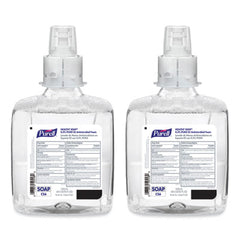 PURELL® HEALTHY SOAP™ 0.5% PCMX E2 Antimicrobial Foam, For CS6 Dispensers, Fragrance-Free, 1,200 mL, 2/Carton