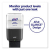 PURELL® Advanced Hand Sanitizer Gel Refill, 1,200 mL, Clean Scent, For ES8 Dispensers, 2/Carton Hand Sanitizer Refills, Gel - Office Ready