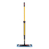 Rubbermaid® Commercial HYGEN™ Pulse™ Microfiber Spray Mop System, 17" Wide Microfiber Head, 52" Yellow Plastic Handle Wet Mop Pads - Office Ready