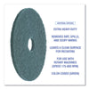 Boardwalk® Heavy-Duty Scrubbing Floor Pads, 17" Diameter, Green, 5/Carton Scrub/Strip Floor Pads - Office Ready
