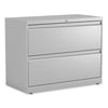 Alera® Lateral File, 2 Legal/Letter-Size File Drawers, Light Gray, 36" x 18.63" x 28" Lateral File Cabinets - Office Ready