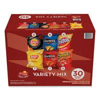 Frito-Lay Classic Variety Mix 30 Ct, Assorted, 30 Bags/Box Snacks - Office Ready