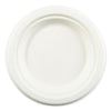 AmerCareRoyal® Bagasse PFAS-Free Dinnerware, Plate, 6", White, 1,000/Carton Plates, Bagasse - Office Ready