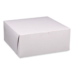 SCT® Bakery Boxes, Standard, 14 x 14 x 6, White, Paper, 50/Carton
